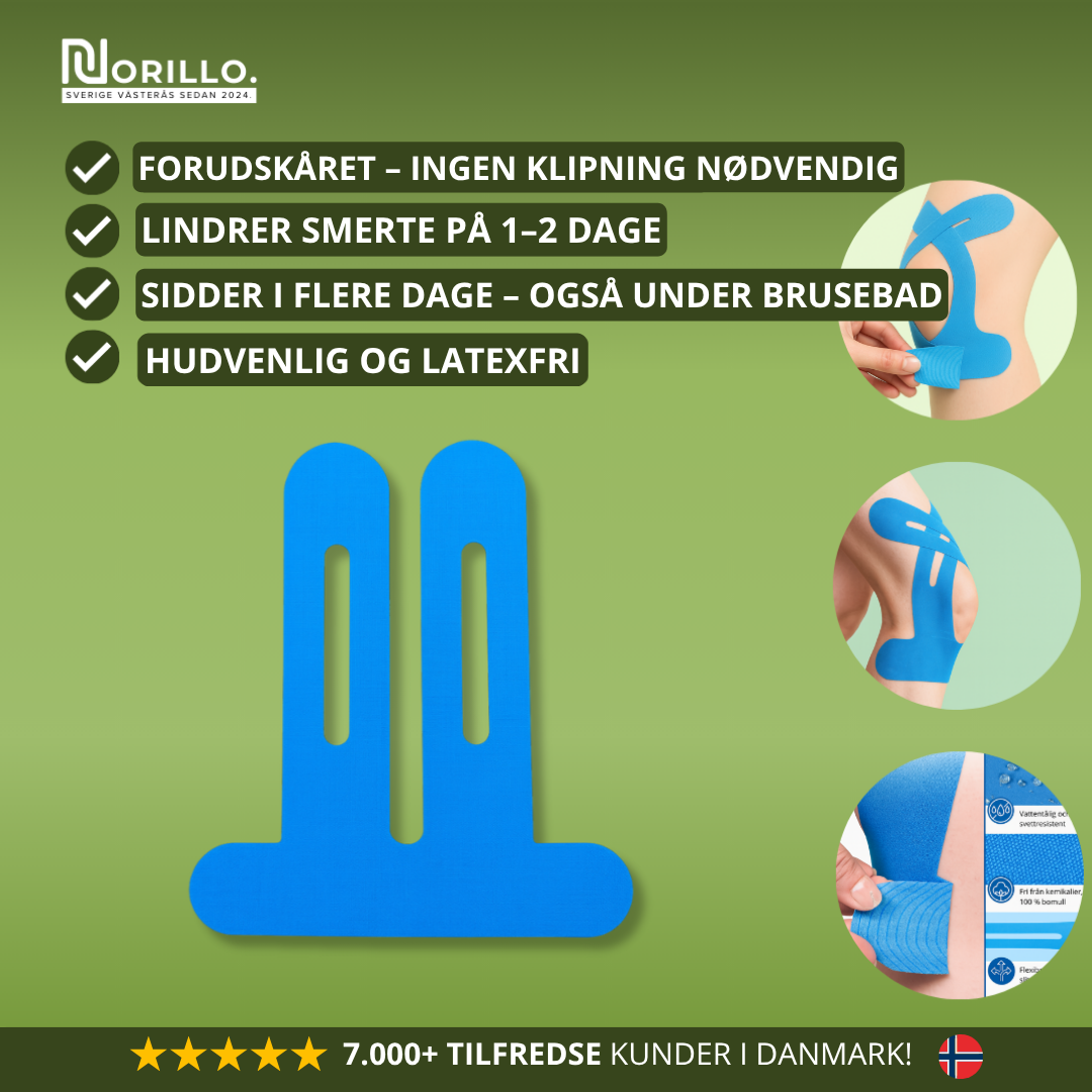 Norillo™ – Knæstøtte mod smerte med øjeblikkelig lindring og stabilitet