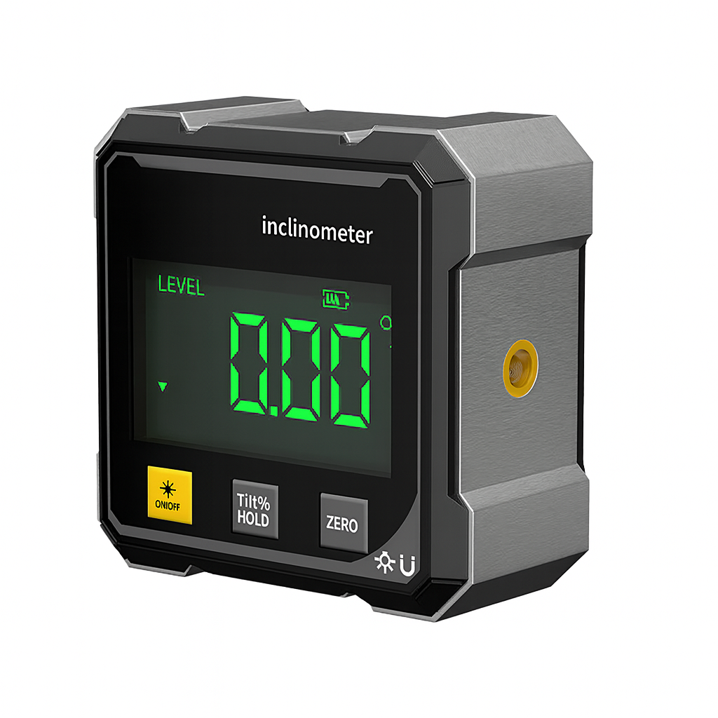 Norillo™ – 2-i-1 Digital Vinkelmåler og Laser Vatterpas.