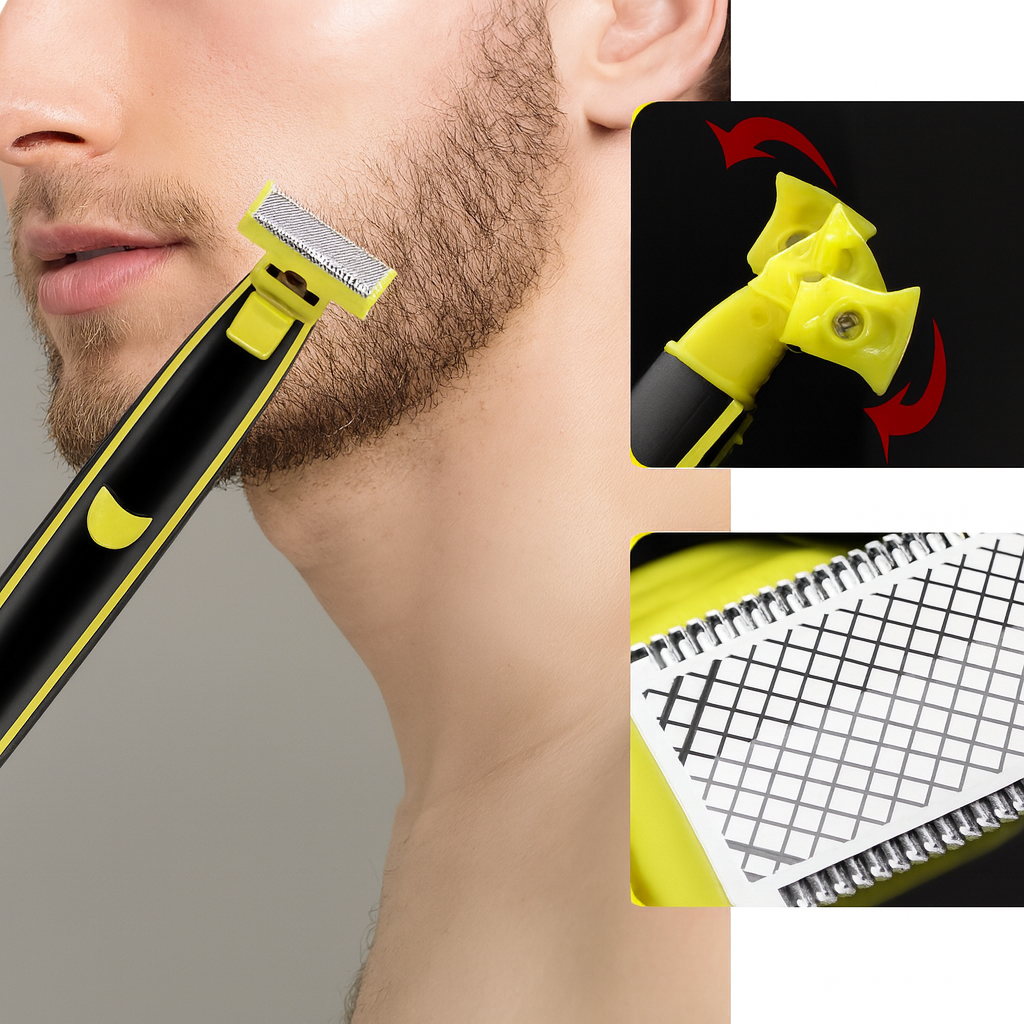 Norillo™ SafeCut – Hudvenlig barbermaskine til krop og ansigt uden snitsår