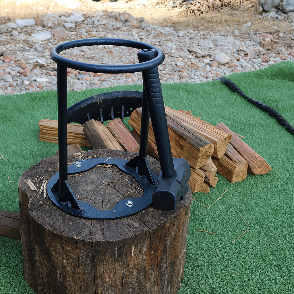 Norillo™ – Sikker Brændekløver i Stål, der giver perfekt optændingstræ uden økse