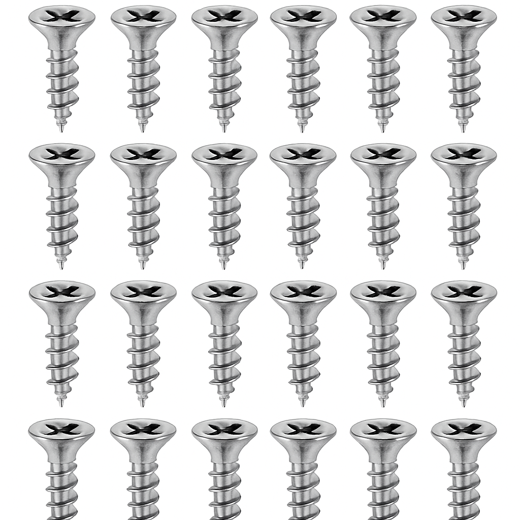 Skruer til hængsler 24 stk