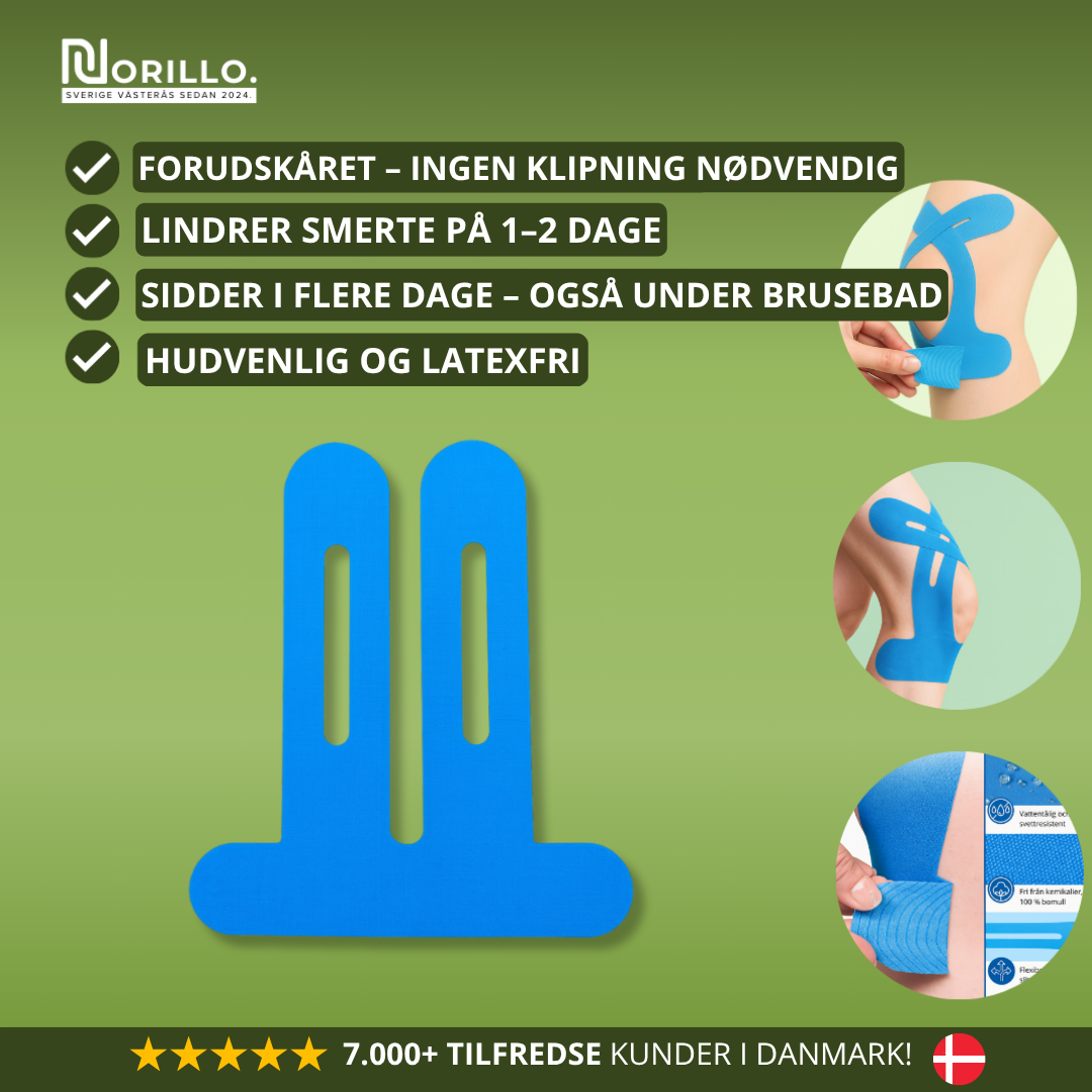 Norillo™ – Knæstøtte mod smerte med øjeblikkelig lindring og stabilitet