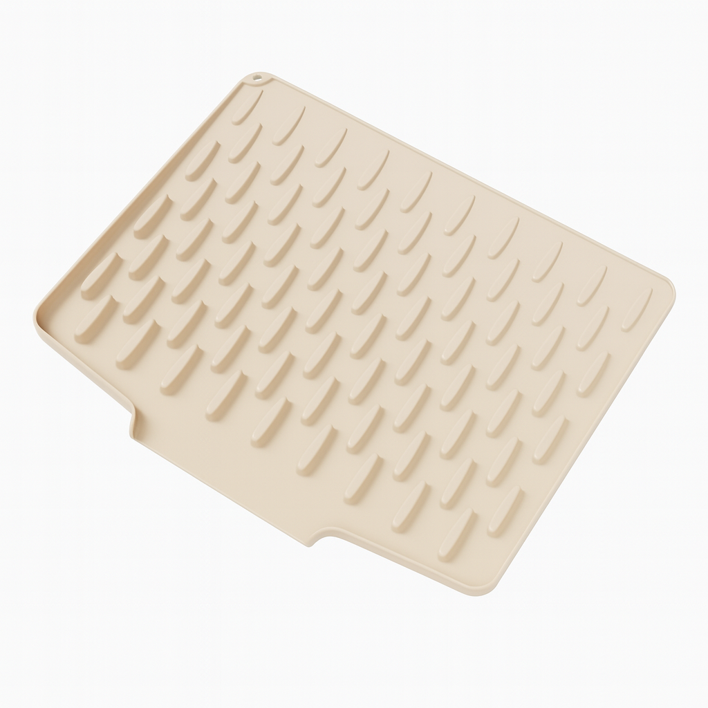 Norillo™ – Varmebeskyttelse & Hurtig Afløb – Silikone Opvaskemåtte