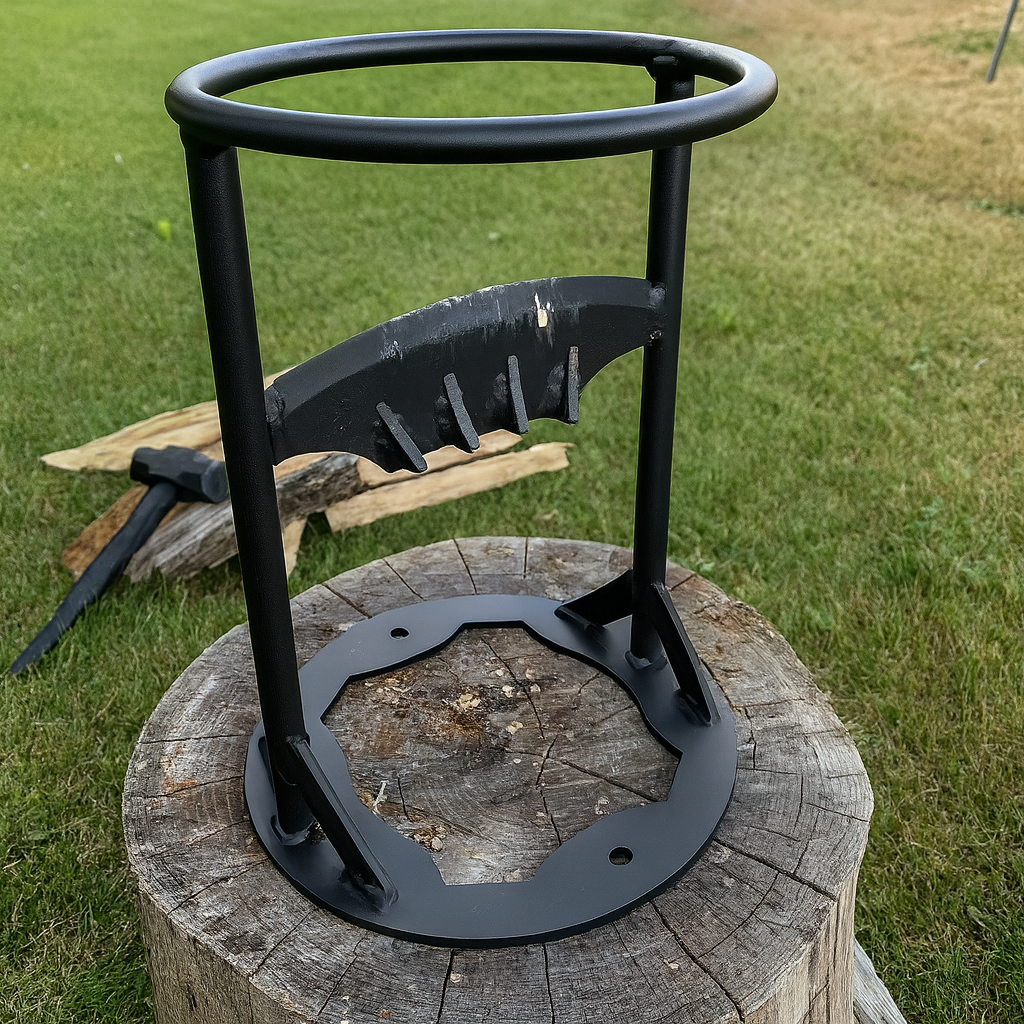 Norillo™ – Sikker Brændekløver i Stål, der giver perfekt optændingstræ uden økse