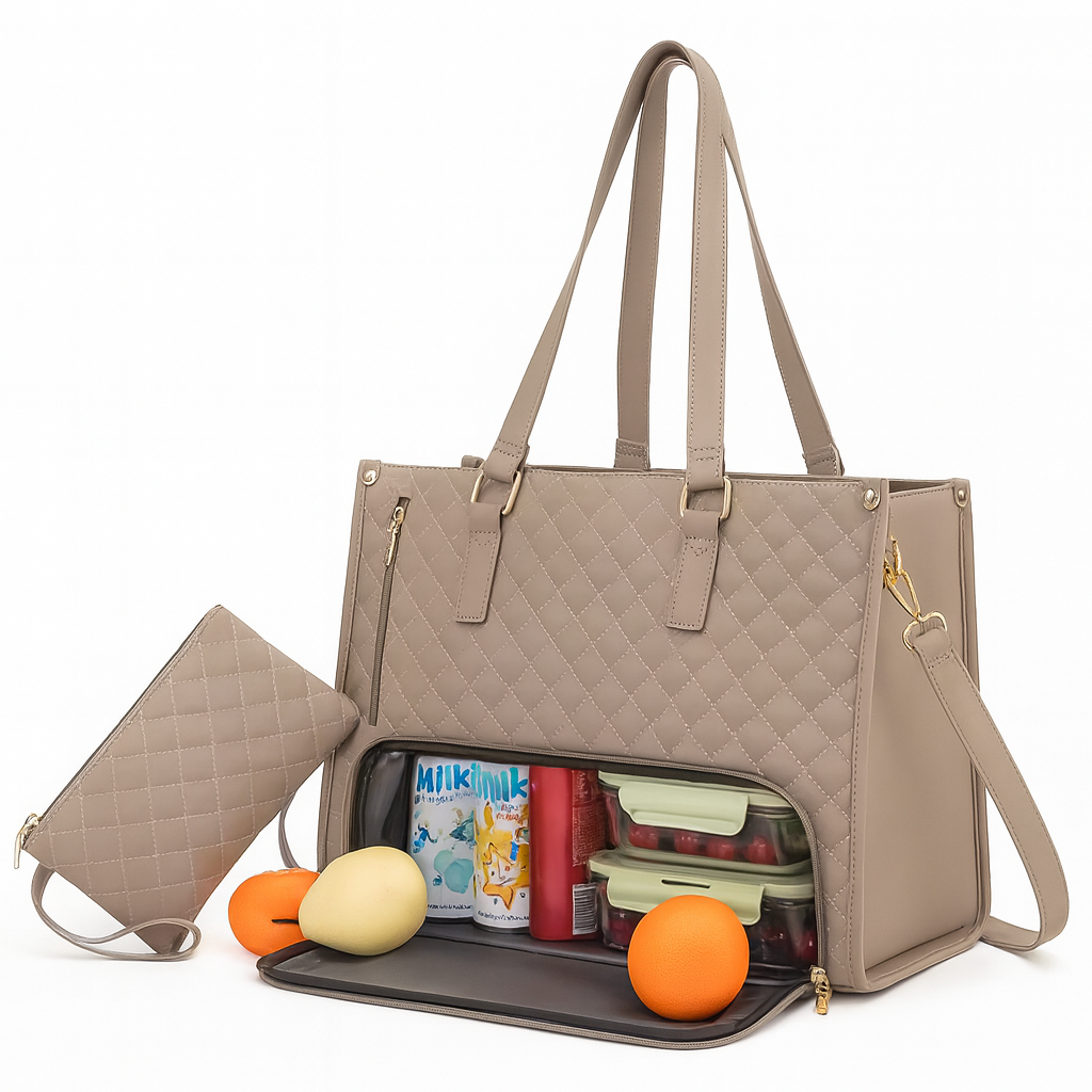 Norillo™ – Stilfuld frokost- og arbejdstaske med isoleret kølerum