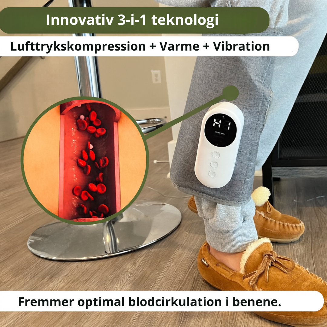 Norillo™ – Smertelindring på 7 dage | 3-i-1 Massage til ben og lægge