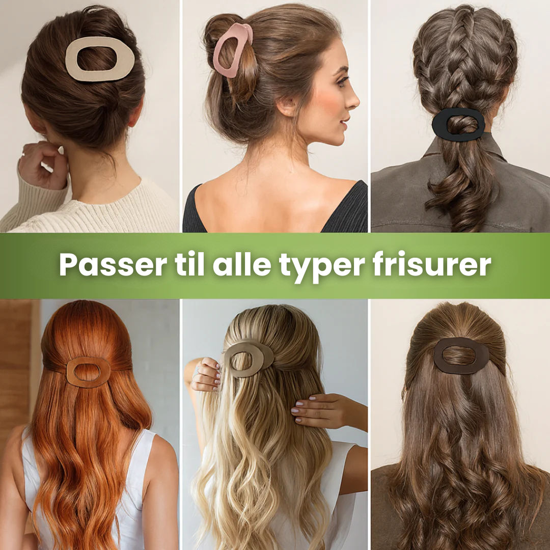 Norillo™ – Flad og behagelig hårklemme, der ikke trykker