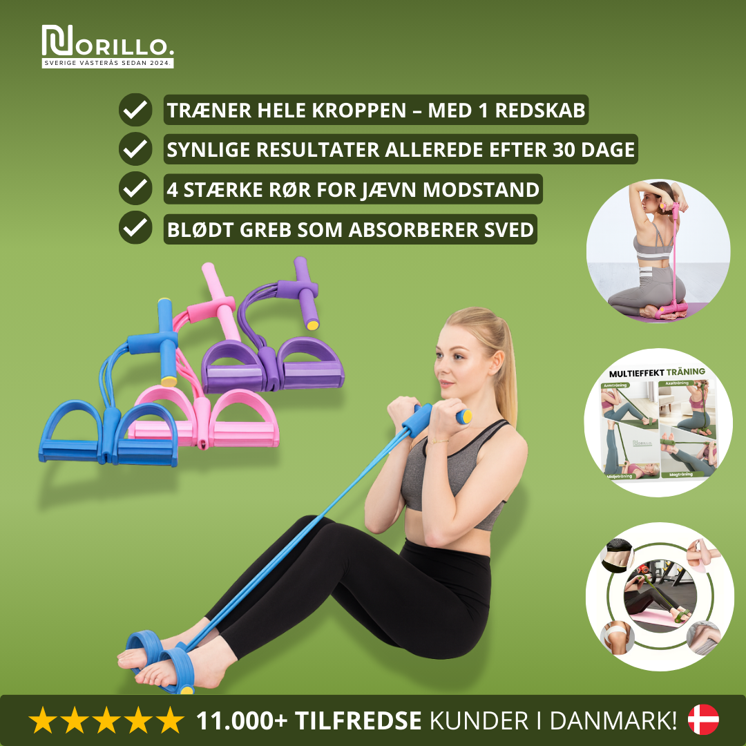 Norillo™ – Multifunktionellt träningsband för hela kroppen